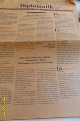 Diplomatik 1995 / 4 Gazete