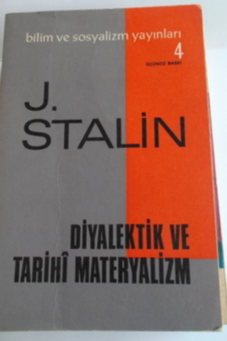 Diyalektik ve Tarihi Materyalizm Josef V. Stalin