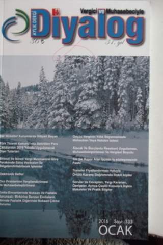 Vergici ve Muhasebeciyle Diyalog 2016 / 333