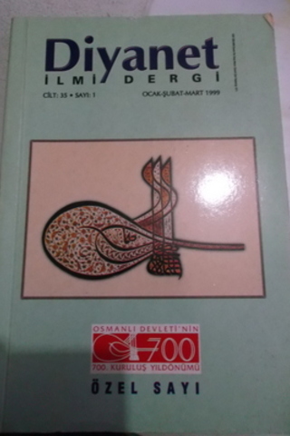 Diyanet İlmi Dergi 1999 / 1