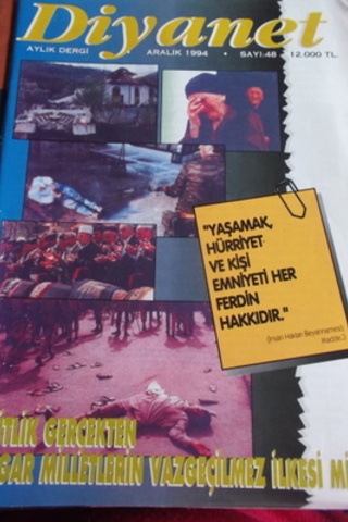 Diyanet Aylık Dergi 1994 / 48