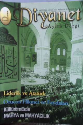 Diyanet Aylık Dergi 2002 / 143