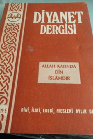 Diyanet Dergisi / Cilt 17 Sayı 5