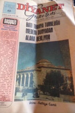 Diyanet Gazetesi 1980 / 244