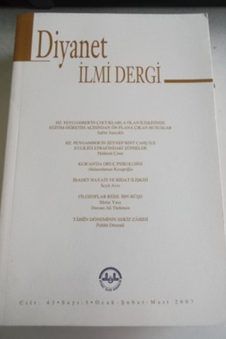 Diyanet İlmi Dergi 2007 / 1