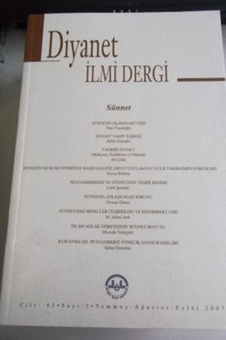 Diyanet İlmi Dergi 2007 / 3