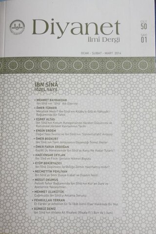 Diyanet İlmi Dergi 2014 / 01