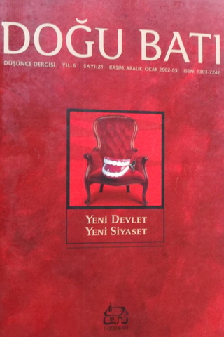 Doğu Batı Düşünce Dergisi 2002-2003 / 21