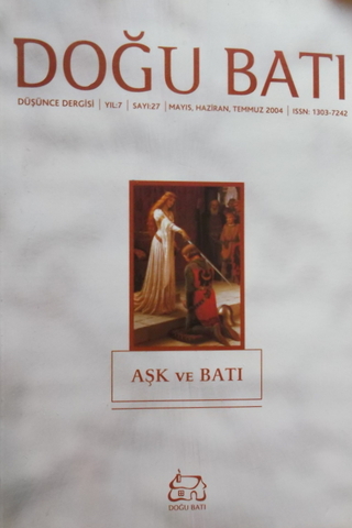 Doğu Batı Düşünce Dergisi 2004 / 27