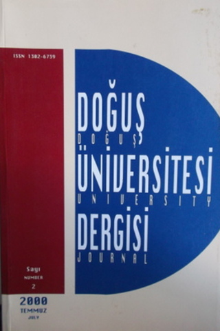Doğuş Üniversitesi Dergisi 2000 / 2
