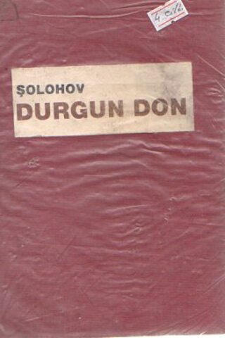 Durgun Don 4.Cilt Mihail Şolohov