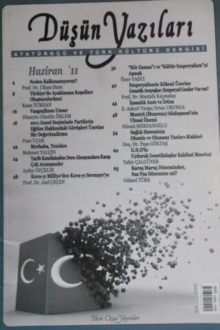 Düşün Yazıları Atatürkçü ve Türk Kültürü Dergisi 2011/1