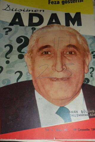 Düşünen Adam Dergisi 1961 / 16
