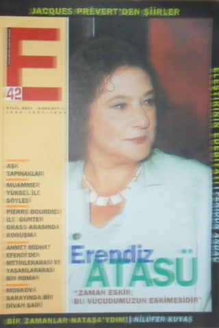 E Aylık Kültür ve Edebiyat Dergisi Sayı:42 Eylül 2002