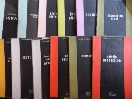 Genel Kültür Dizisi Kitapları / Karışık 15 Sayı
