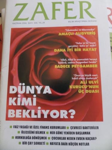 Zafer Bilim Araştırma Dergisi / 11 Adet Zafer Bilim Araştırma Dergisi / 11 Adet