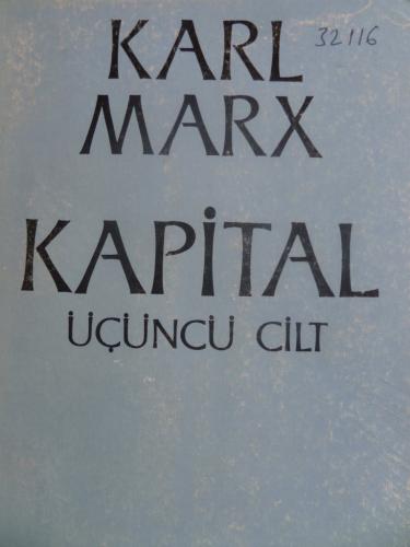 Kapital / Üçüncü Cilt Karl Marx