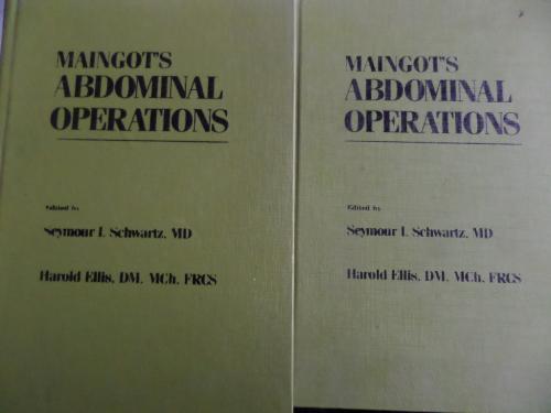 Maingot's Abdominal Operations 2 Cilt Seymour I. Schwartz