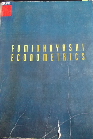 Econometrics Fumio Hayashi