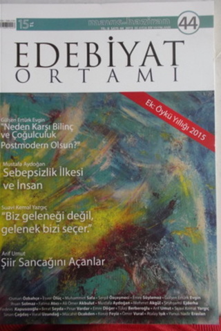Edebiyat Ortamı 2015 / 44
