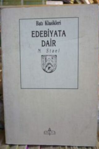 Edebiyata Dair Mme De Stael