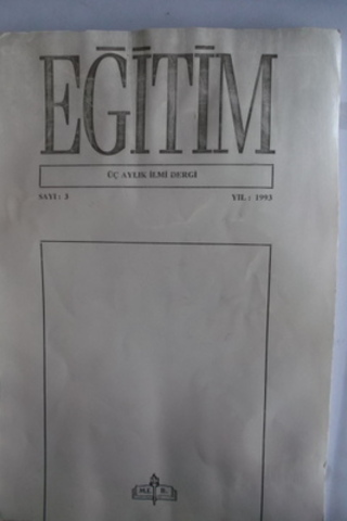 Eğitim 1993 / 3