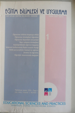 Eğitim Bilimleri Ve Uygulama 2002-1