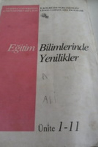 Eğitim Bilimlerinde Yeni Teknolojiler