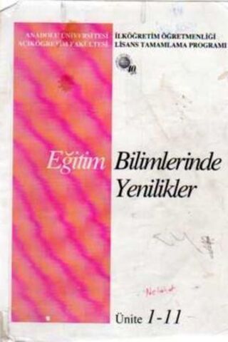 Eğitim Bilimlerinde Yenilikler