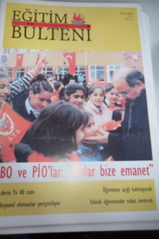 Eğitim Bülteni 2006 / 11