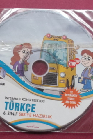Eğitim CD'si / 6. Sınıf Türkçe İnteraktif SBS'ye Hazırlık