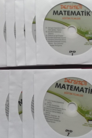 Eğitim DVD Seti / 8. Sınıf Dersite Matematik (12 Adet) Eğitim DVD Seti / 8. Sınıf Dersite Matematik (12 Adet)