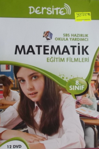 Eğitim DVD Seti / 8. Sınıf Dersite Matematik (12 Adet)