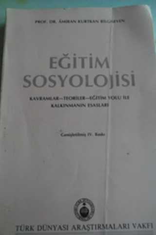 Eğitim Sosyolojisi Amiran Kurtkan Bilgiseven
