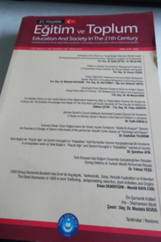 Eğitim ve Toplum 2013 / 2