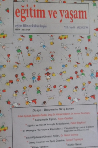 Eğitim ve Yaşam Yaz 1998 Sayı 10