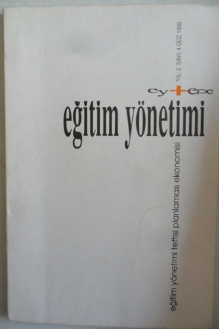 Eğitim Yönetimi 1996 / 4