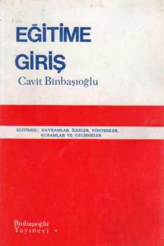 Eğitime Giriş Cavit Binbaşıoğlu