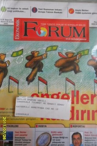 Ekonomik Forum 2001 / 11