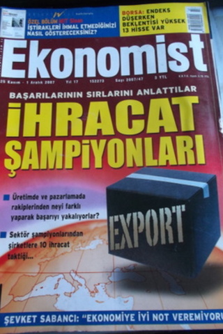 Ekonomist Dergisi 2007 / 47