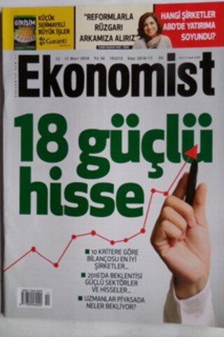 Ekonomist Dergisi 2016 / 11