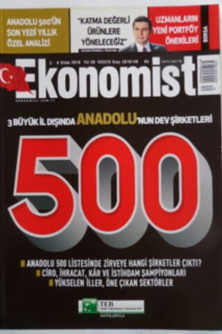 Ekonomist Dergisi 2016 / 40