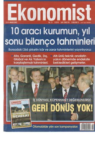 Ekonomist Dergisi 2002 / 50