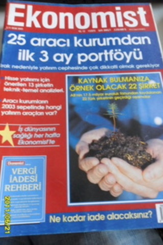Ekonomist Dergisi 2003 / 1