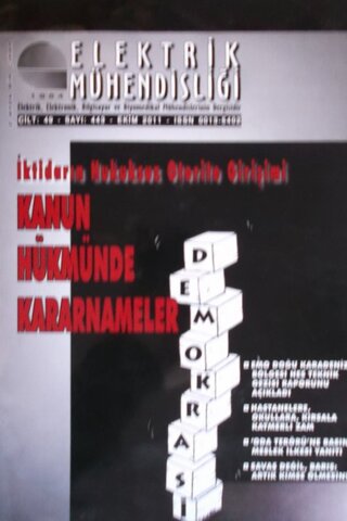 Elektrik Mühendisliği Dergisi 2011/443