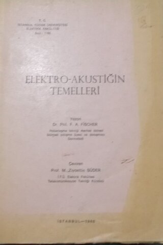 Elektro-Akustiğin Temelleri