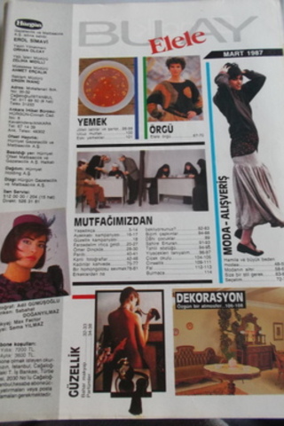Elele Dergisi 1987 / Mart