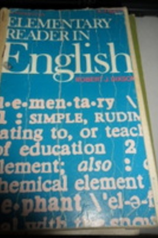 Elementary Reader in English Robert J. Dixson
