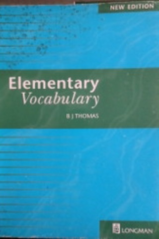 Elemetary Vocabulary B. J. Thomas