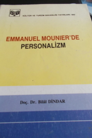 Emmanuel Mounier'de Personalizm Bilal Dindar